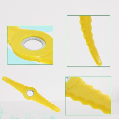 (4 Pack) SB601RB Replacement Sharp Blades Compatible with Sun Joe Weed Wacker Blade Electric Trimmer Edger Blades for SB600E, SB601E and SB602E