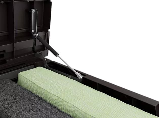 Generic 230 Gallon Outdoor Storage Resin Deck Box-(Graphite), 234821