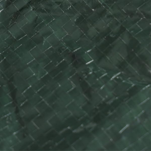 Wakeman Collapsible Trash Can - Pop Up 44-Gallon Outdoor Portable Garbage Bag Holder with Zippered Lid - Recycle Bin for Camping or Parties (Green)