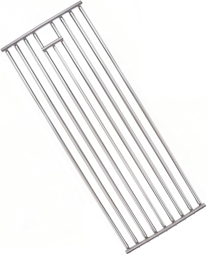 J&HYBBQ 1pcs Premium 7.8mm Stainless Steel Grill Grates – Compatible with Bull Angus, Brahma, Outlaw & More – Non-Stick, BullGrate19-7.8mm0Mbarlpc