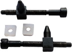 (2 sets) Chain tensioner adjuster screw adjustment kit compatible with 61 66 162 181 266 268 272 262xp 272xp 281 288 chain saw