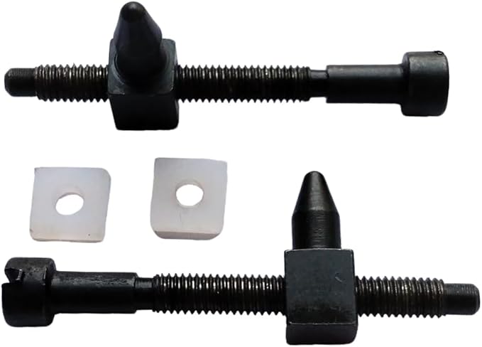 (2 sets) Chain tensioner adjuster screw adjustment kit compatible with 61 66 162 181 266 268 272 262xp 272xp 281 288 chain saw