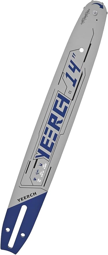 14 Inch Chainsaw Bar 52 Drive Links 3/8"LP Pitch .050" Gauge, 14 Chainsaw Guide Bar, Chainsaw Accessories Fits for Echo, Craftsman, Homelite, Poulan and More