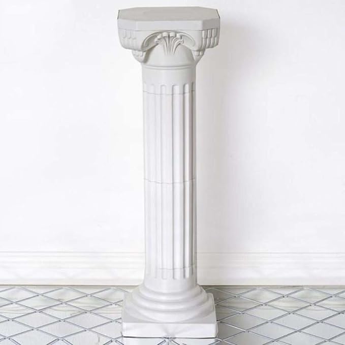 Efavormart 4 Pillars/Set 3ft Tall Roman Decorative Wedding Party Columns PVC Pillars 36" Height (Adjustable)