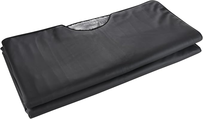 VEVOR Sauna Blanket for Detoxification, Portable Far Infrared Sauna for Home, PU Sauna Bag w/Therapy Stones & Carbon Fiber Heating, 1-6 Level Adjustable Temp 95-185℉, 1-60 Minutes Timer, 75 x 35in