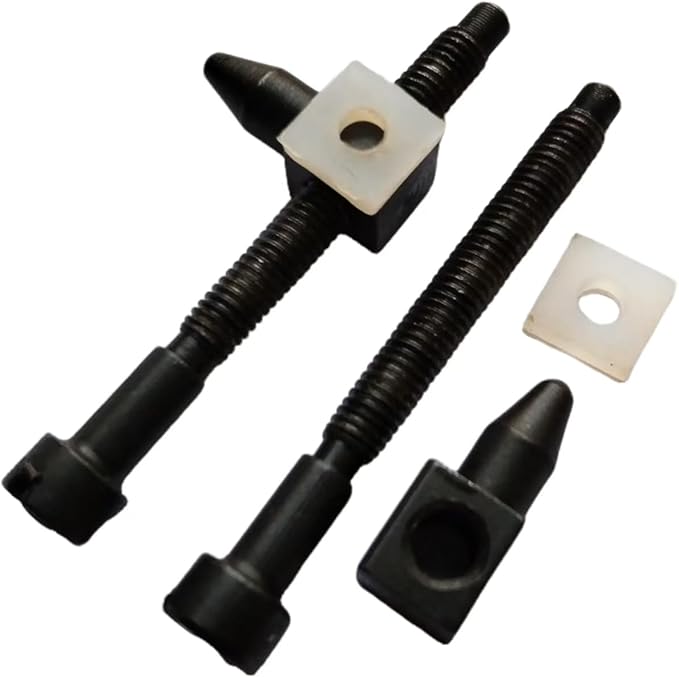 (2 sets) Chain tensioner adjuster screw adjustment kit compatible with 61 66 162 181 266 268 272 262xp 272xp 281 288 chain saw