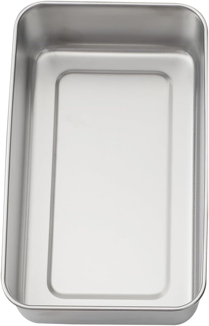 4-piece BBQ accessory set, stainless steel barbecue prep tray, portable BBQ system, 2 lidded marinade containers, suitable for outdoor grilling, easy to clean, men's BBQ gift.