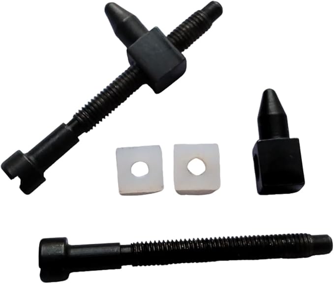 (2 sets) Chain tensioner adjuster screw adjustment kit compatible with 61 66 162 181 266 268 272 262xp 272xp 281 288 chain saw