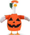 Halloween Goose Outfit Lawn Porch Goose Clothes for 23 Inches Lawn Porch Garden Goose Pumpkin Costume