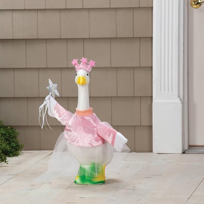 Fox Valley Traders Gaggleville Princess Goose Outfit, Fits Large 23" H Statue
