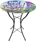 Briarwood Lane with God Glass Birdbath