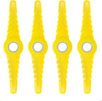 (4 Pack) SB601RB Replacement Sharp Blades Compatible with Sun Joe Weed Wacker Blade Electric Trimmer Edger Blades for SB600E, SB601E and SB602E