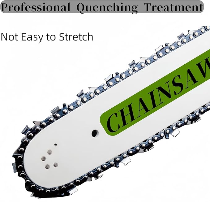 2PC 16 Inch Chainsaw Chains 3/8"LP Pitch .043" Gauge 56 Drive Links for EGO Power+ CS1604 / CS1613 / CS1600 / CS1610 / CS1611 16-Inch 56V Chainsaw, Replacement for Dewalt DCCS690-49162715, DWO1DT616