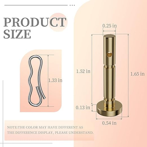 10 pcs 738-04124A Shear Pins and 10 pcs 714-04040 Cotter Pins for MTD Craftsman Cub Cadet Troy Bilt SnowBlowers 738-04124 738-05273