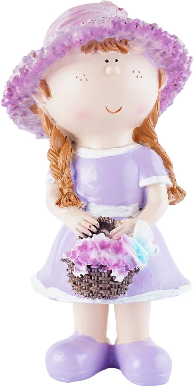 Outdoor Garden Couple Figurines - Boy and Girl Statues, Ideal for Patio, Lawn & Garden Decor, Valentine's Day Home Ornament, for Parents and Friends