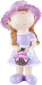 Outdoor Garden Couple Figurines - Boy and Girl Statues, Ideal for Patio, Lawn & Garden Decor, Valentine's Day Home Ornament, for Parents and Friends