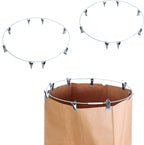 Bag Holder for Paper Yard Waste Bags or Lawn Bag Holder for Easy Leaf Collecting, Paper Lawn Bag Opener