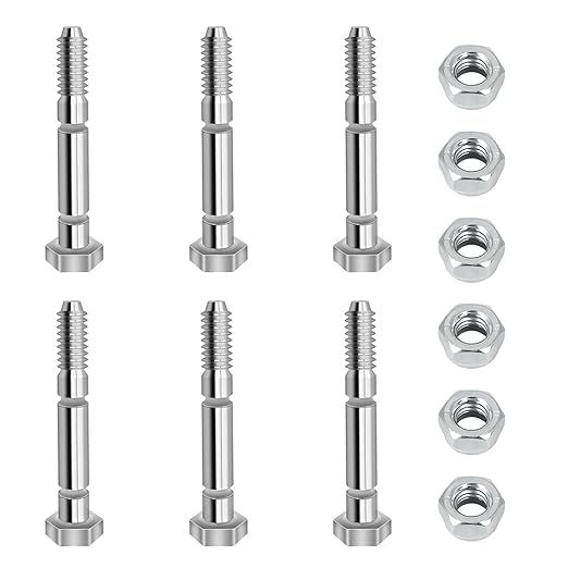 (6 Set of) 51001500 5/16" Snow Blower Shear Bolts Compatible with Ariens 2 Stage Snow Thrower Auger Replacement for 510015, 51001500, AM122156, AM1369890, 3285-11