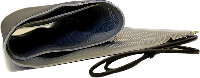 RHS Snow Melting Mat, Anti-Slip Walkway Herringbone Design, Color Gray, Outdoor Mat, Prevents ice Formation, Melts up to 2 inches of Snow per Hour, 120 Volts (30-inches x 3-feet)