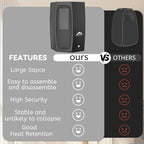 Merapi Premium Portable Inflatable Sauna - Professional Brushed PVC (44.97lbs), Sets Up in 3 Mins, More Portable Than Wood Saunas/More Durable Than Oxford Fabric, for Home SPA/Gym/Travel