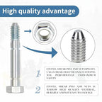(6 Set of) 51001500 5/16" Snow Blower Shear Bolts Compatible with Ariens 2 Stage Snow Thrower Auger Replacement for 510015, 51001500, AM122156, AM1369890, 3285-11