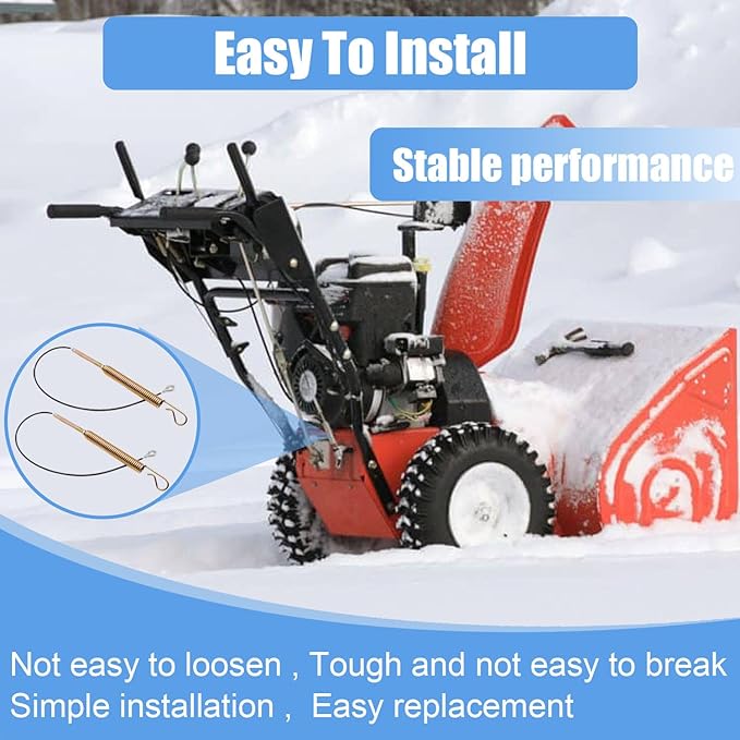 06900502 Auger & Upper Traction Cable 2 Pack Fits Ariens 921024 921030 921038 921032 921037 921013 921017 921018 921022 Snowblower