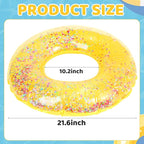 Hawaiian Porch Goose Outfits with Braid Wig Set, Bikini Goose Clothes – Fits 23” Porch Goose Statue, Outdoor Patio Yard & Lawn Decoration