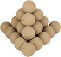 Skyflame 2-inch Ceramic Fireplace Balls, Set of 25 Round Fire Stones Set for Indoor/Outdoor Fire Pit/Fireplace Parts for Decorative, Beige
