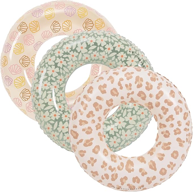 Inflatable Pool Float Tube -35 in Tube Float for Adult,Inflatable Swim Tube Raft Premium Swim Ring Heavy Duty Vinyl Flotation Pool Floats for The Beach, Party, Vacation, UV Resistant - Pool Party