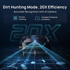 (2025 New) WYBOT C2 Vision Robotic Pool Cleaner with Camera, 8-in-1 Pool Vacuum for Inground Pools, Powerful Suction, Ultra-Fine Filter Pool Robot, Wall Climbing, Smart Navigation, Black