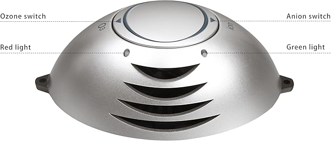 Golden Wave Sauna Oxygen Ionizer, Sauna Ionizer for Dry Sauna Use to Keep Sauna Smelling Clean, Enhance Sauna Experience, Sauna Accessories for Infrared, Steam & Barrel Sauna