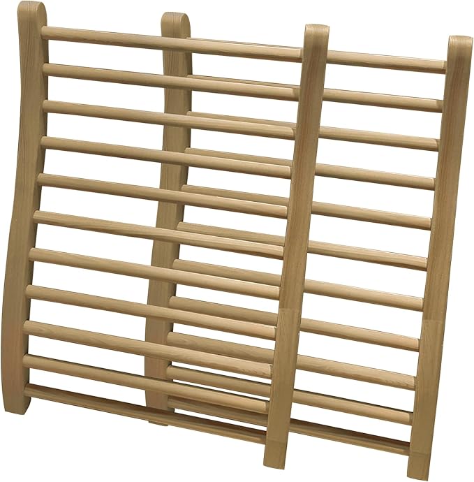 2 Pack Sauna Backrest Infrared Wooden Sauna, Traditional Sauna
