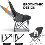 Smartmak Portable Infrared Sauna, 1-2 Person X-Large Infrared Sauna Box, Full Size Personal Home Sauna Tent, with Adjustable Folding Chair, Remote Control, LED Red Light (Black-2 Person)