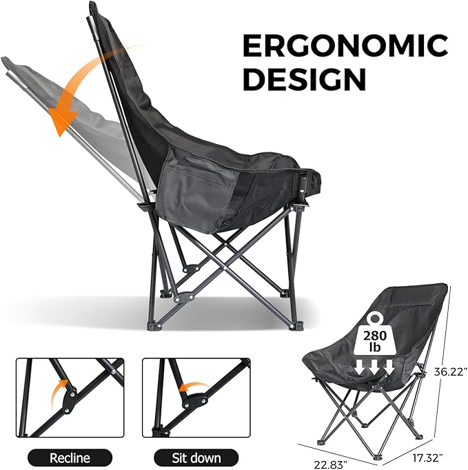 Smartmak Portable Infrared Sauna, 1-2 Person X-Large Infrared Sauna Box, Full Size Personal Home Sauna Tent, with Adjustable Folding Chair, Remote Control, LED Red Light (Black-2 Person)