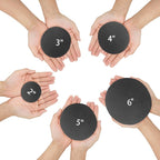 Skyflame 12PCS Ceramic Fireplace Balls, Mixed of 4 Sizes Fire Pit Balls Set for Indoor and Outdoor Fire Tables or Fireplaces Accessory, Black