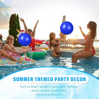 2 Pcs Inflatable Beach Ball 8 inch Swimming Pool Balls Summer