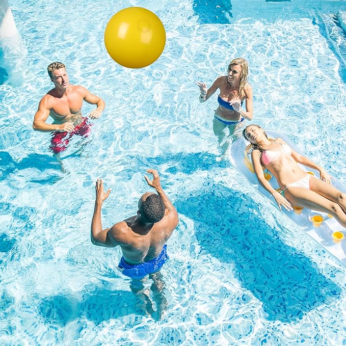 2 Pcs Inflatable Beach Ball 8 inch Swimming Pool Balls Summer