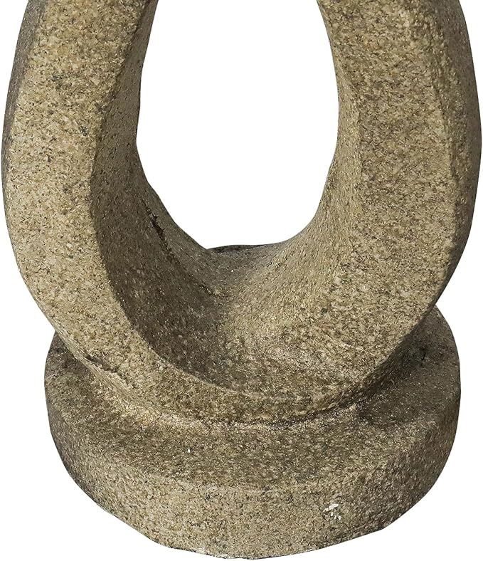 21.8" H Elegant Modern Bird Bath for Outsides Use - Sturdy Weather-Resistant Birdbath for Gardens and Patios