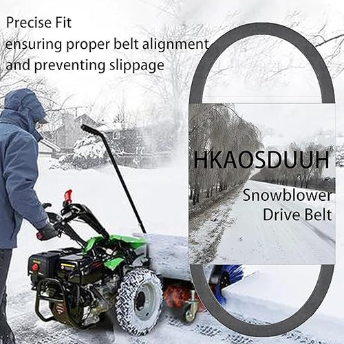 (1/2" X 34-1/2") 532419744 Snow Blower Traction Drive Belt for Husqvarna AYP 179092 419744 532179092 532416954 532416954 SnowBlower