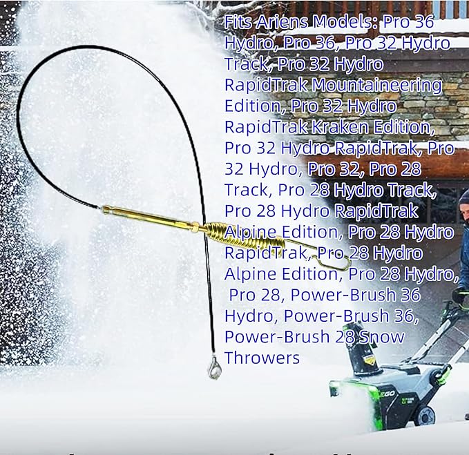 06900502 Upper Traction Cable for Ariens921024 921030 921038 921032 921037 921013 921017 921018 921022 Snow Thrower Snowblowers(2-Pack)