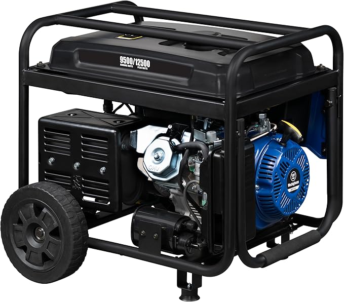 Westinghouse 12500 Peak Watt Home Backup Portable Generator, Remote Electric Start with Auto Choke, Transfer Switch Ready, Gas Powered, CO Sensor