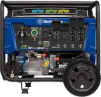 Westinghouse 12500 Peak Watt Tri-Fuel Home Backup Portable Generator, Remote Electric Start, Transfer Switch Ready, Gas, Propane, and Natural Gas Powered