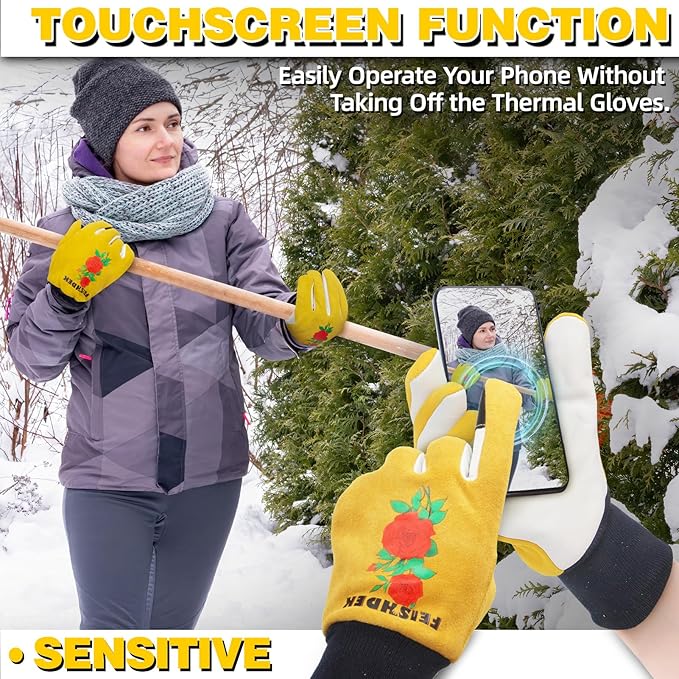 Cactus Gloves Soft Deerskin Women Gardening Glove Thorn Proof for Cacti Handling