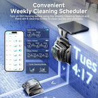 (2025 New) WYBOT S2 Solar Vision Robotic Pool Vacuum Cleaner, AI Vision, Smart Auto Docking, Dual Charging, Scheduled & Area Cleaning, 3D Adsorption for In-Ground Pools, Grey&Green