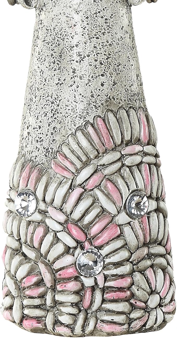 DUSVALLY Angel Statue for Home Decoration, Praying Commemorating Angel Statue Memorial Decor, 2 Pack of Healing Angel Gifts,10" H