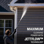 Greenworks 2300 PSI TruBrushless (2.3 GPM) Electric Pressure Washer, 25’ Hose, Quick Connect Wand, 15, 24, 40 Degree Soap and Turbo Nozzle