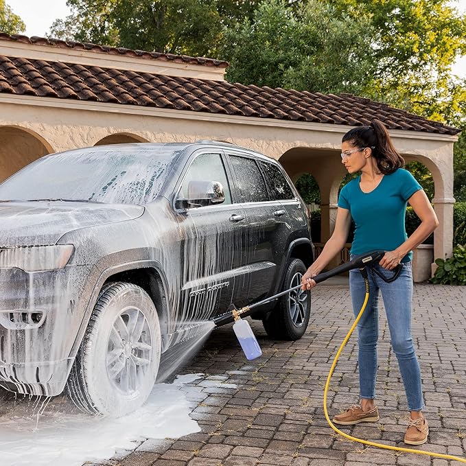 Kärcher Foam Cannon for Electric Pressure Washers up to 4000 PSI - Quick-Connect Fitting - Great for Vehicle and Car Wash