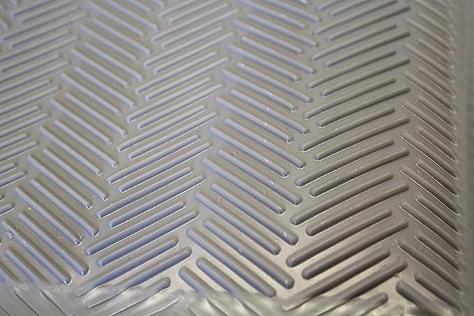 RHS Snow Melting Mat, Anti-Slip Walkway Herringbone Design, Color Gray, Outdoor Mat, Prevents ice Formation, Melts up to 2 inches of Snow per Hour, 120 Volts (30-inches x 3-feet)