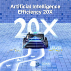 (2025 New) WYBOT S2 Solar Vision Robotic Pool Vacuum Cleaner, AI Vision, Smart Auto Docking, Dual Charging, Scheduled & Area Cleaning, 3D Adsorption for In-Ground Pools, Grey&Green